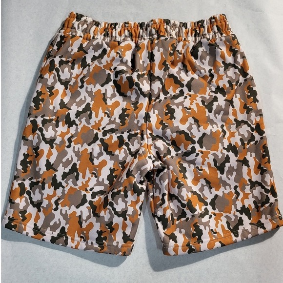 Camo Print‎ Shorts Elastic Waist Casual Activewear Loungewear Size M - Picture 2 of 9